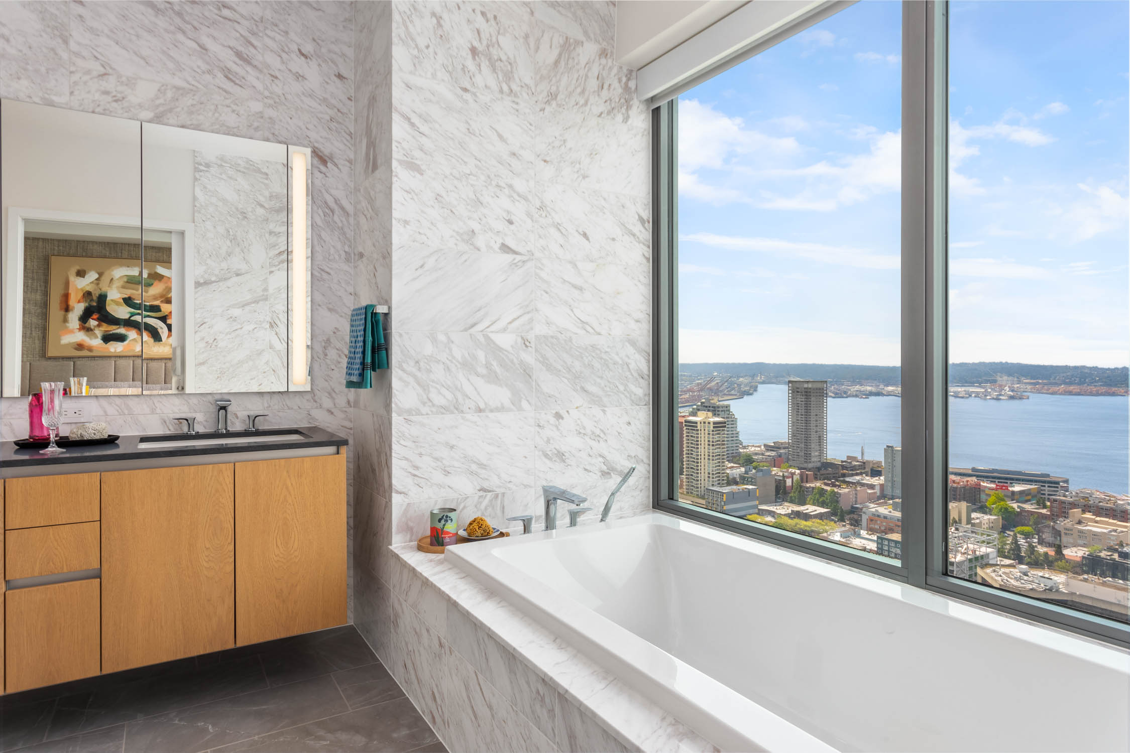 Spire Seattle Penthouse Bathroom