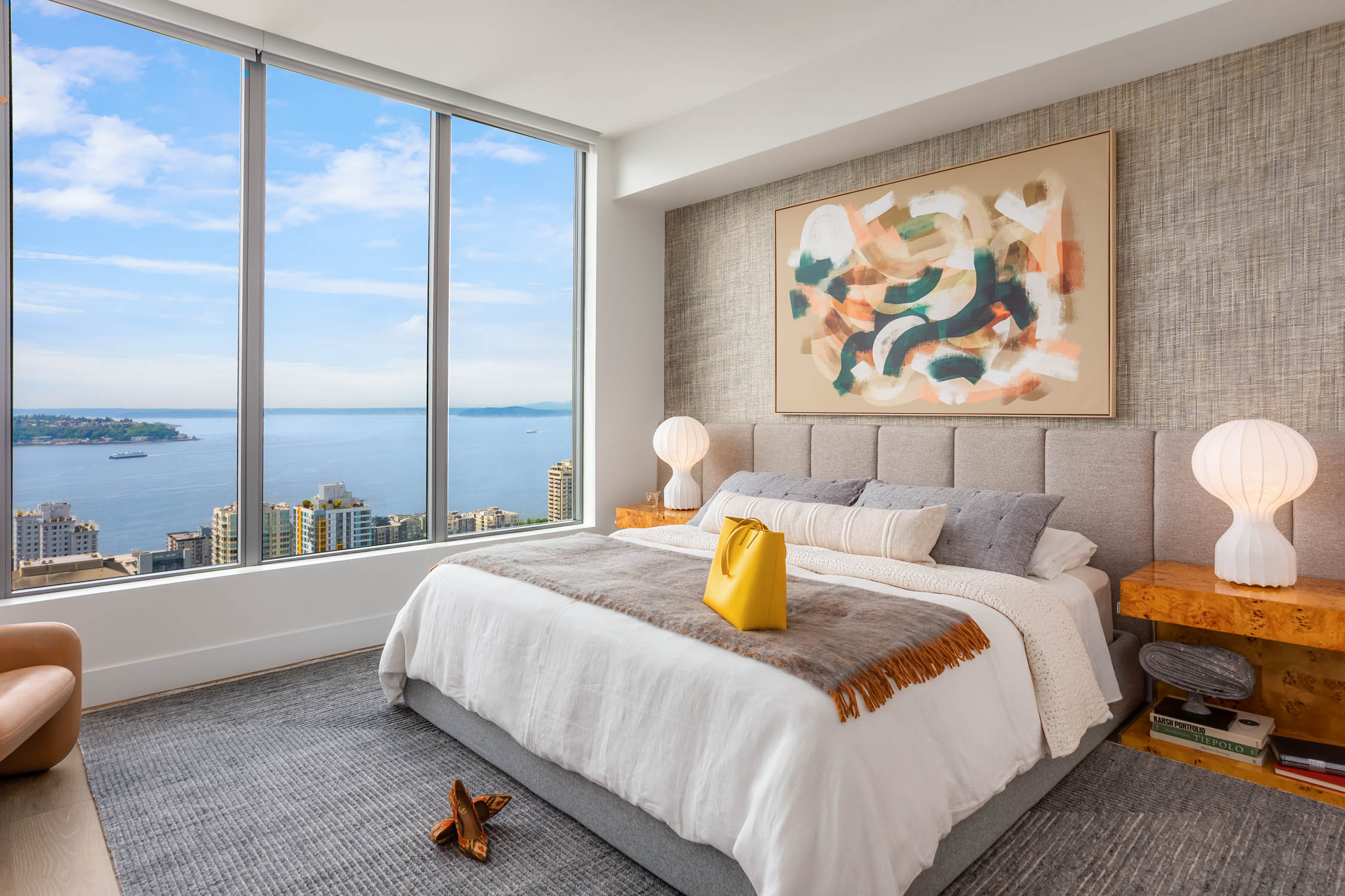 Spire Seattle Penthouse bedroom